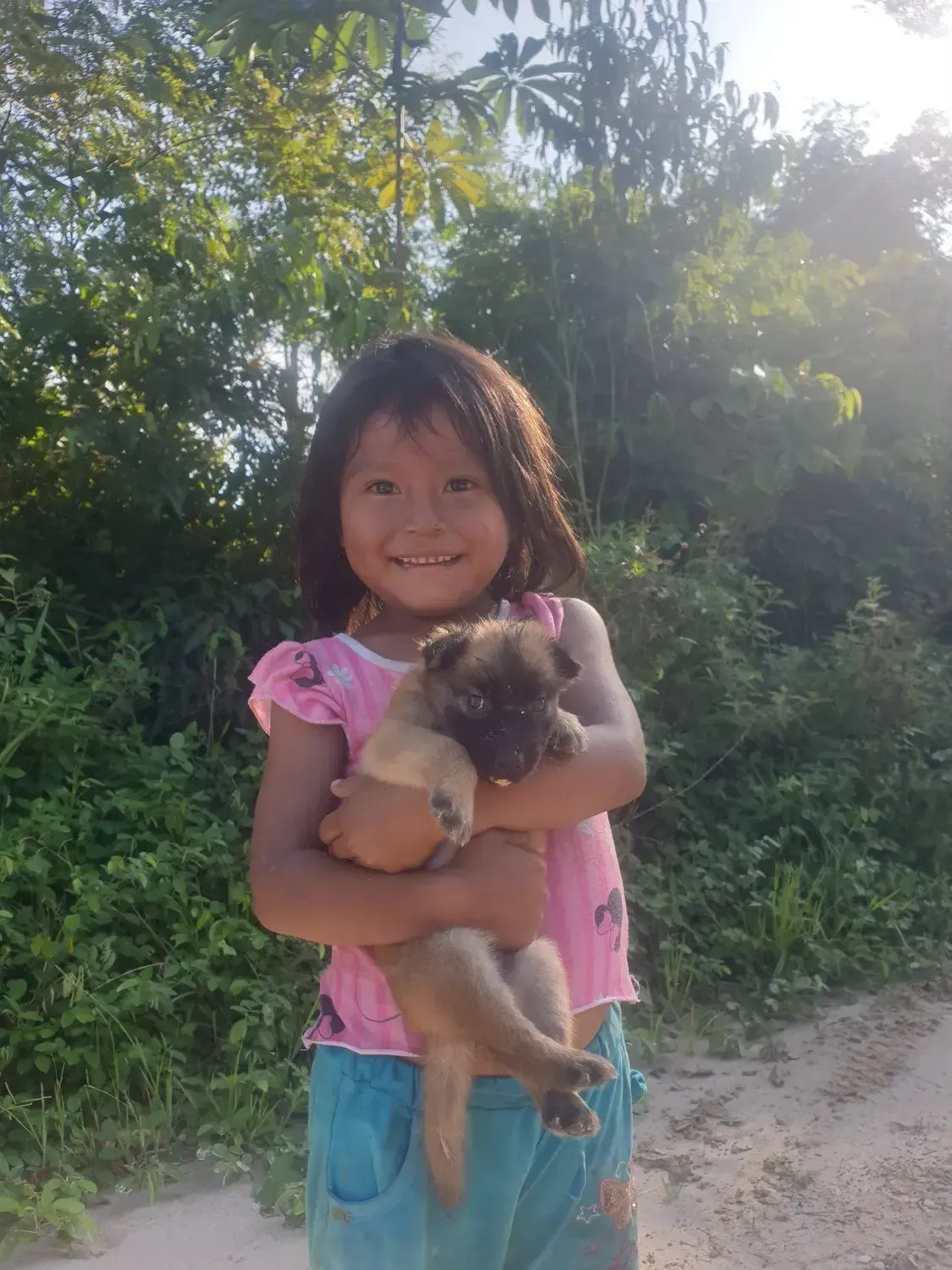 Life at Ayaselva — a moment from the jungle, the maloka, or a retreat.