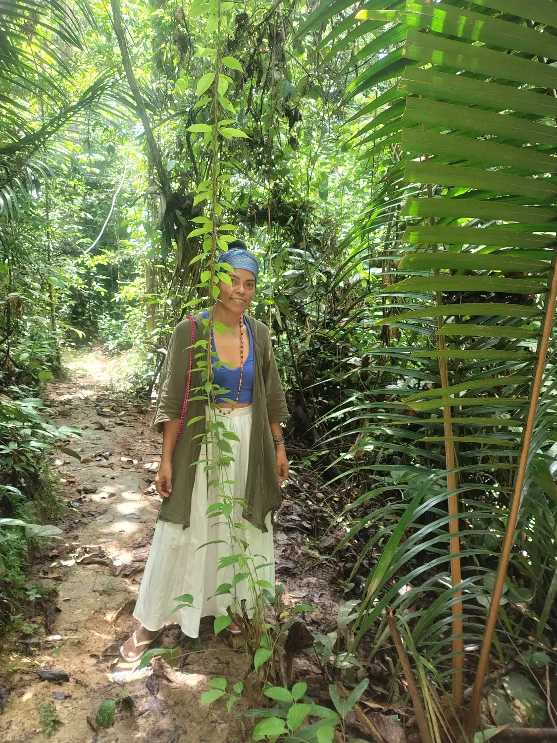 Life at Ayaselva — a moment from the jungle, the maloka, or a retreat.