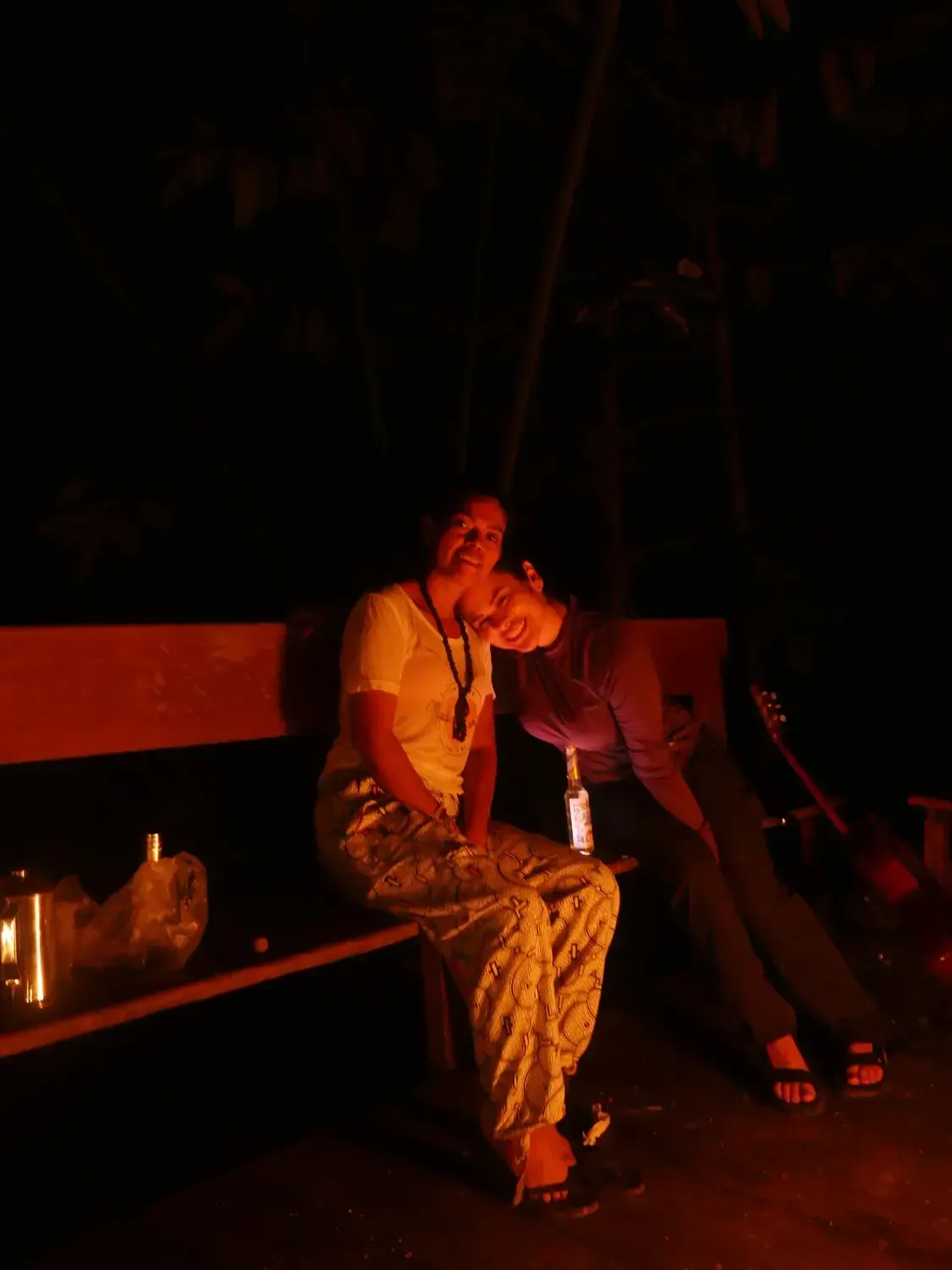 Life at Ayaselva — a moment from the jungle, the maloka, or a retreat.